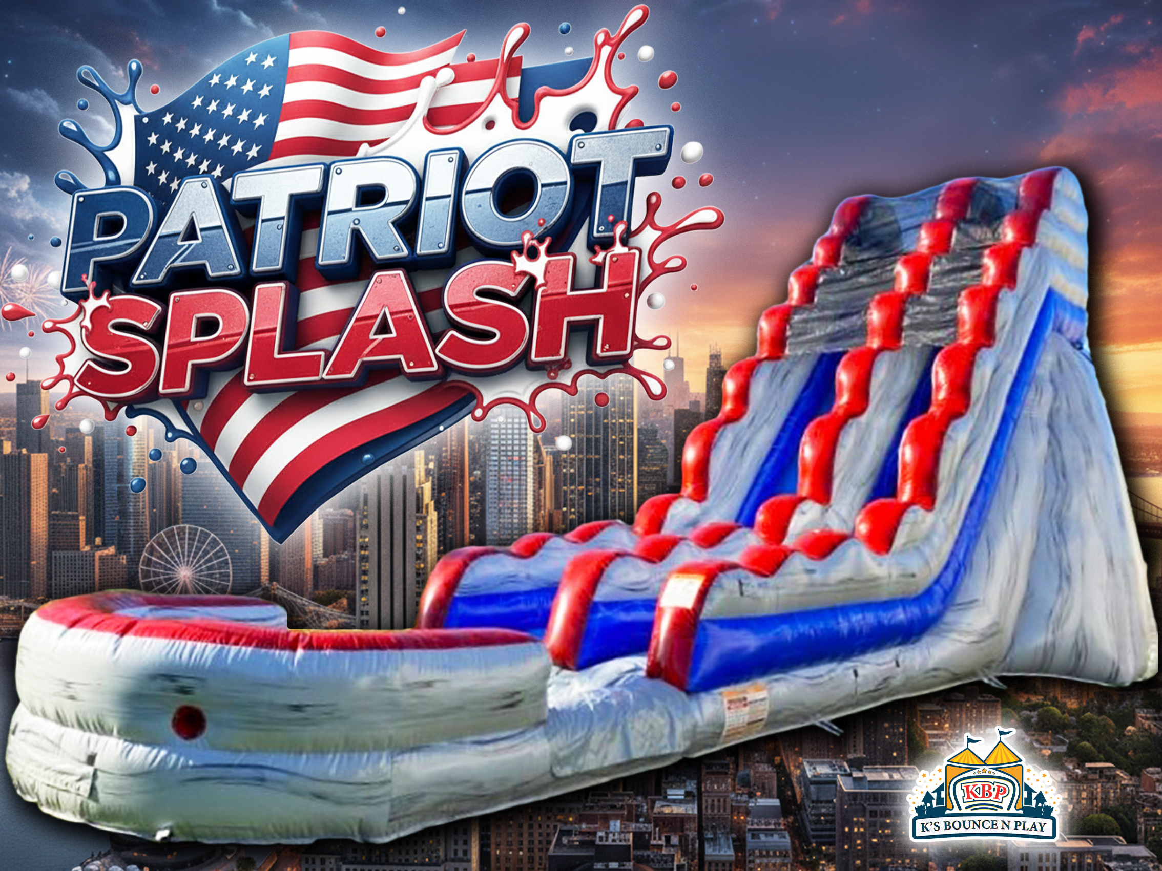 Patriot Splash Water Slide
