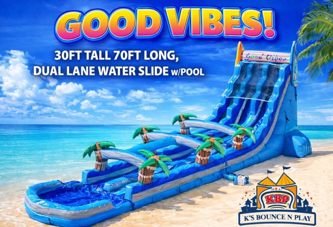 Good Vibes Water Slide